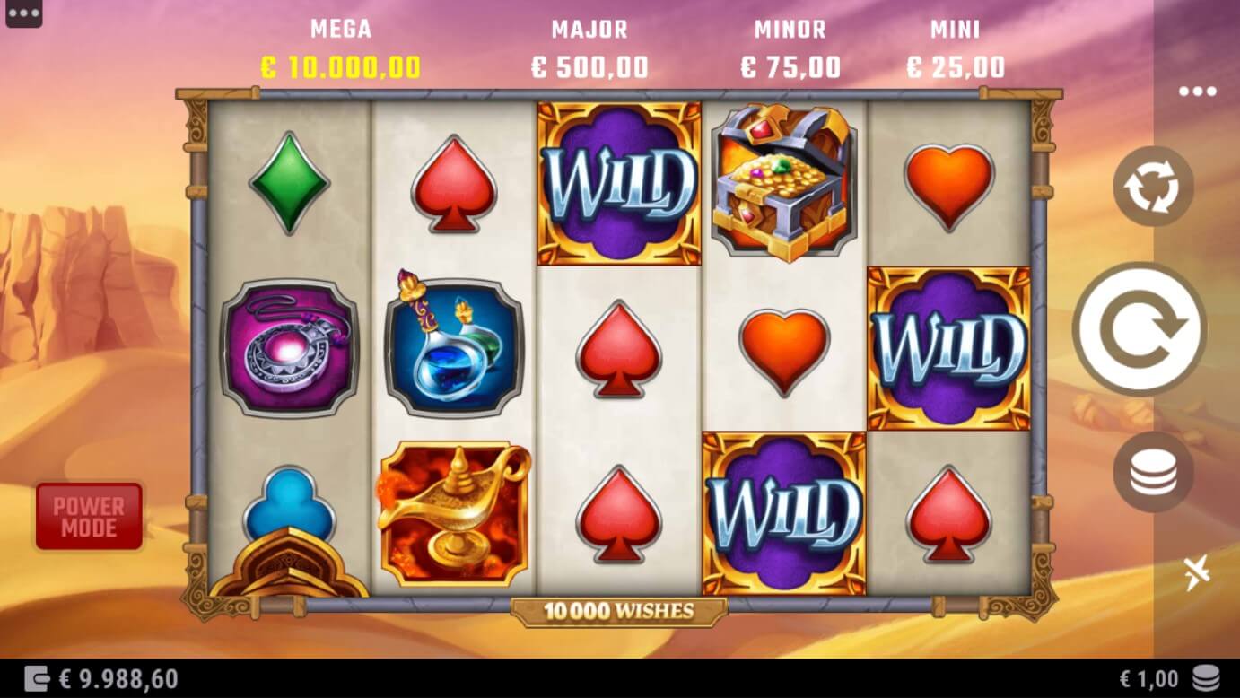 10,000 Wishes Slot Gameplay