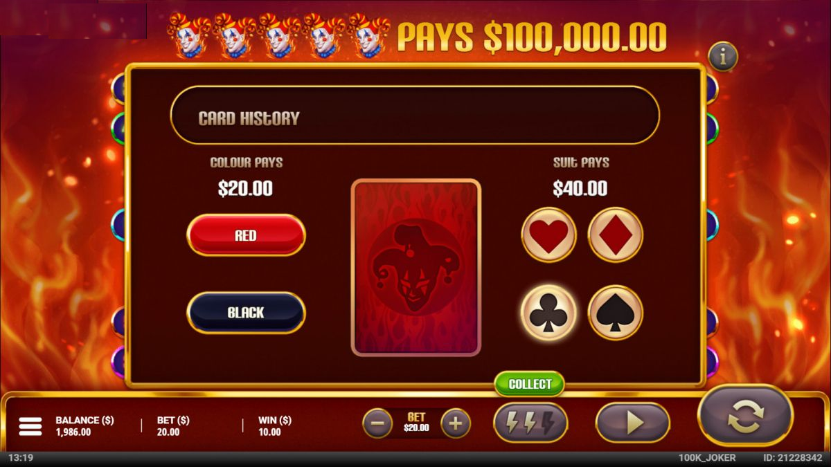 100K Joker Slot Gameplay