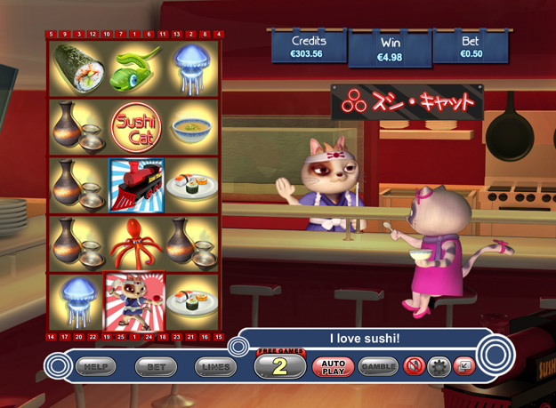 Sushi Cat gameplay