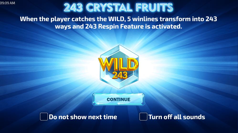 243 Crystal Fruits Gameplay