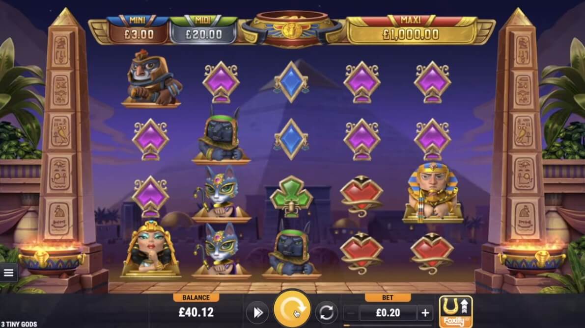 3 Tiny Gods Slot Bonus