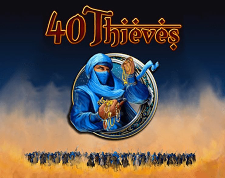 Forty Thieves Slots Game logo