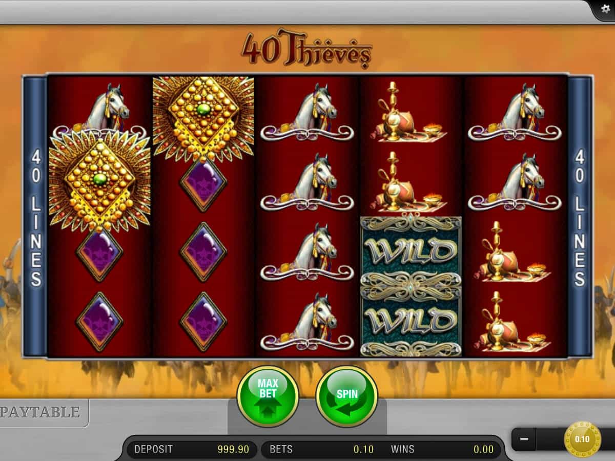 Forty Thieves gameplay
