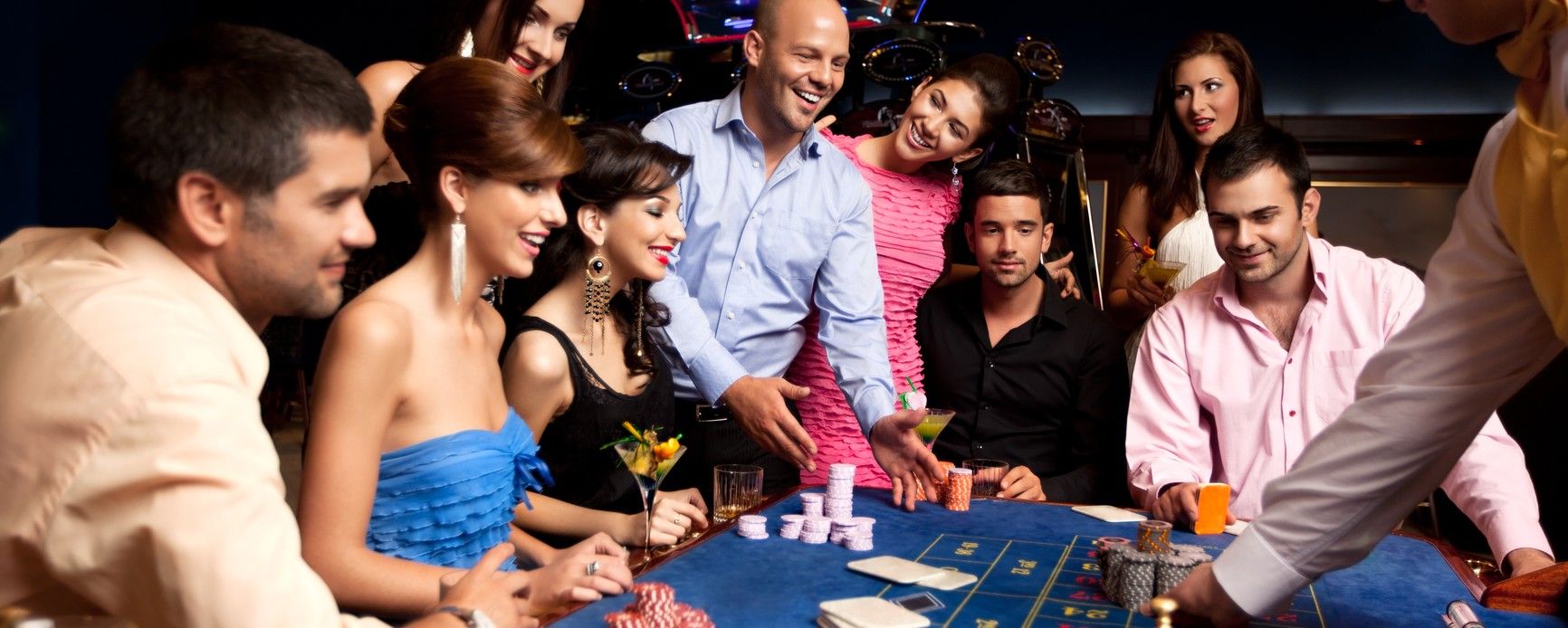 people gambling