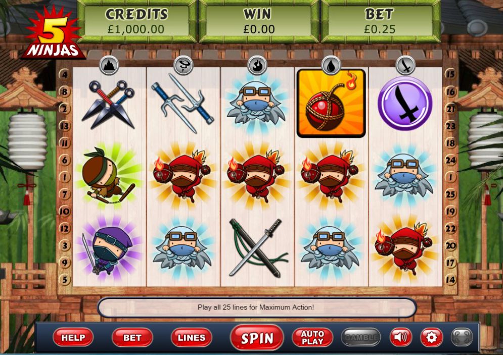 5 Ninjas Gameplay