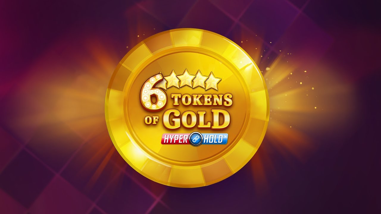 6 Tokens of Gold Slot Logo Slots Baby