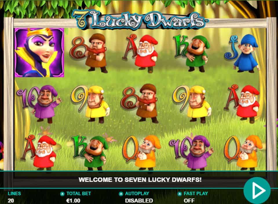7 Lucky Dwarfs Slot Bonus