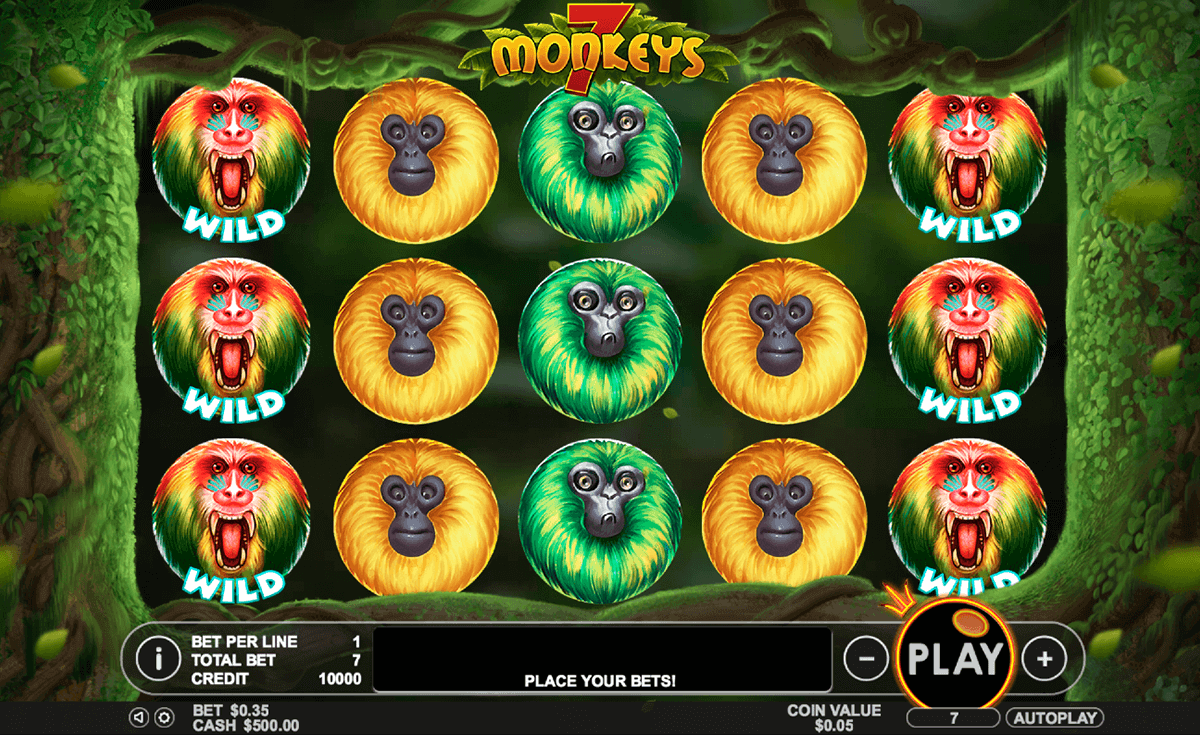 7 monkeys gameplay