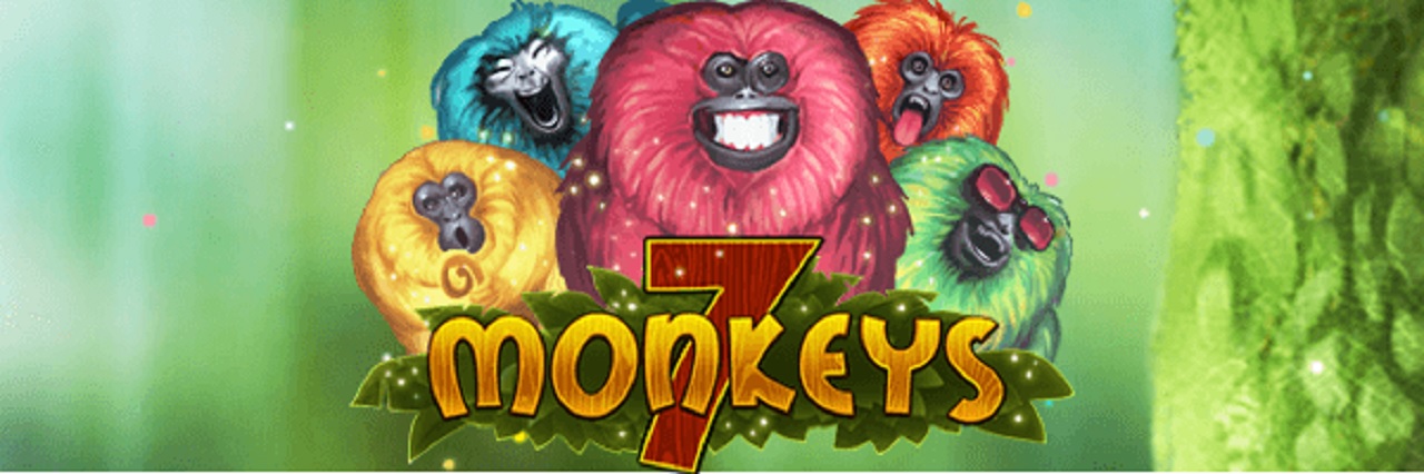 7 monkeys slots game logo