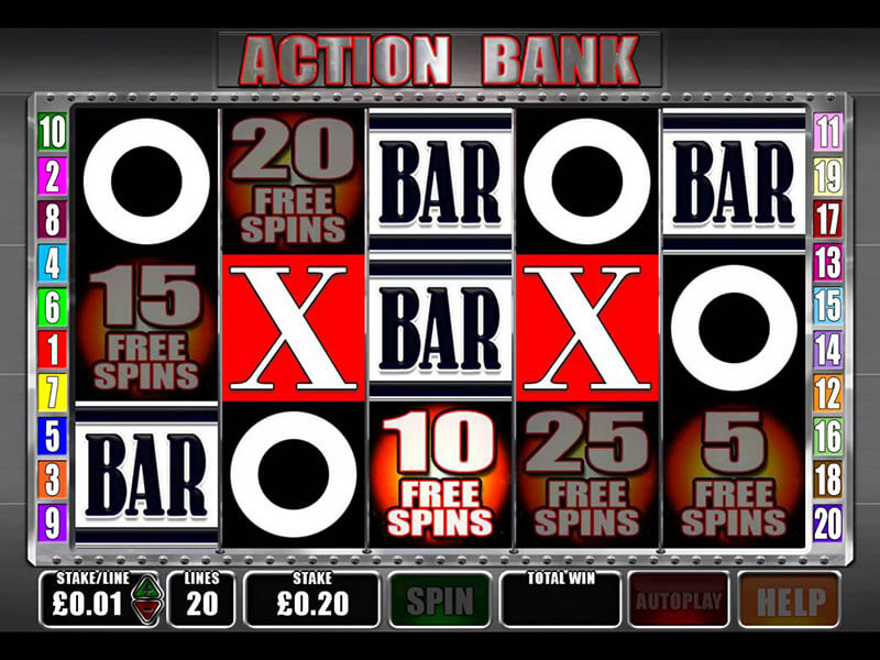 Action Bank Slot Bonus