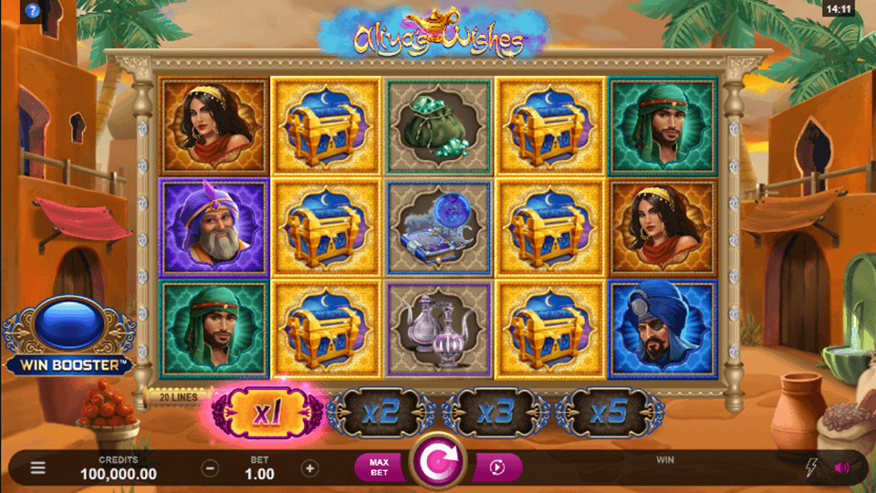 Aliya’s Wishes Slot Gameplay