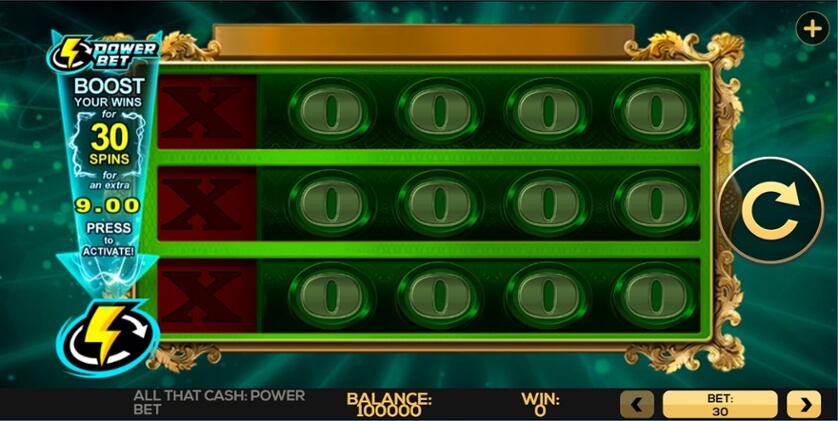 All That Cash Power Bet Slot Gameplay