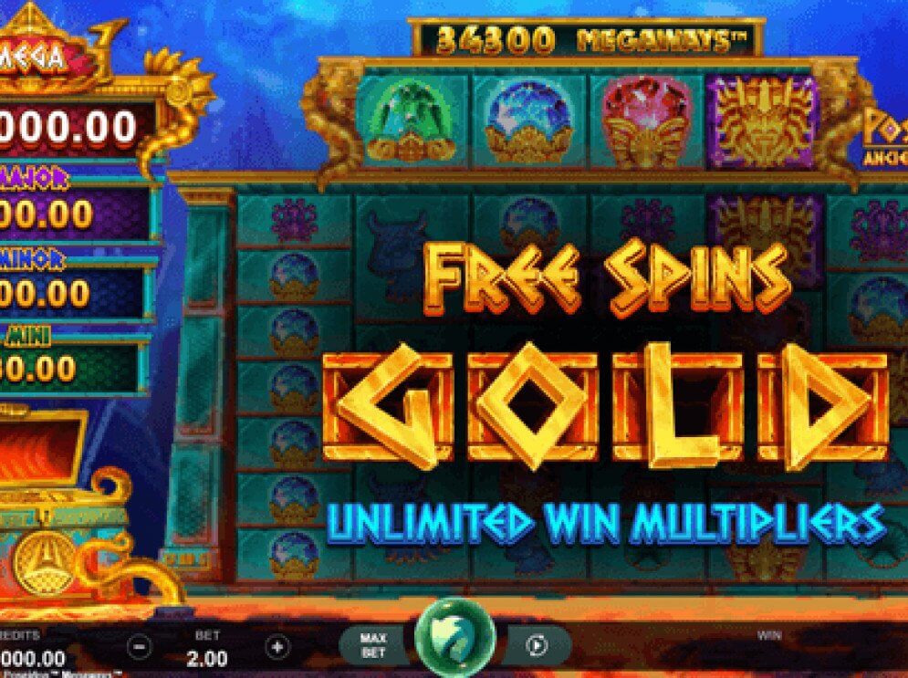 Ancient Fortunes Poseidon Megaways Slot Free Spins