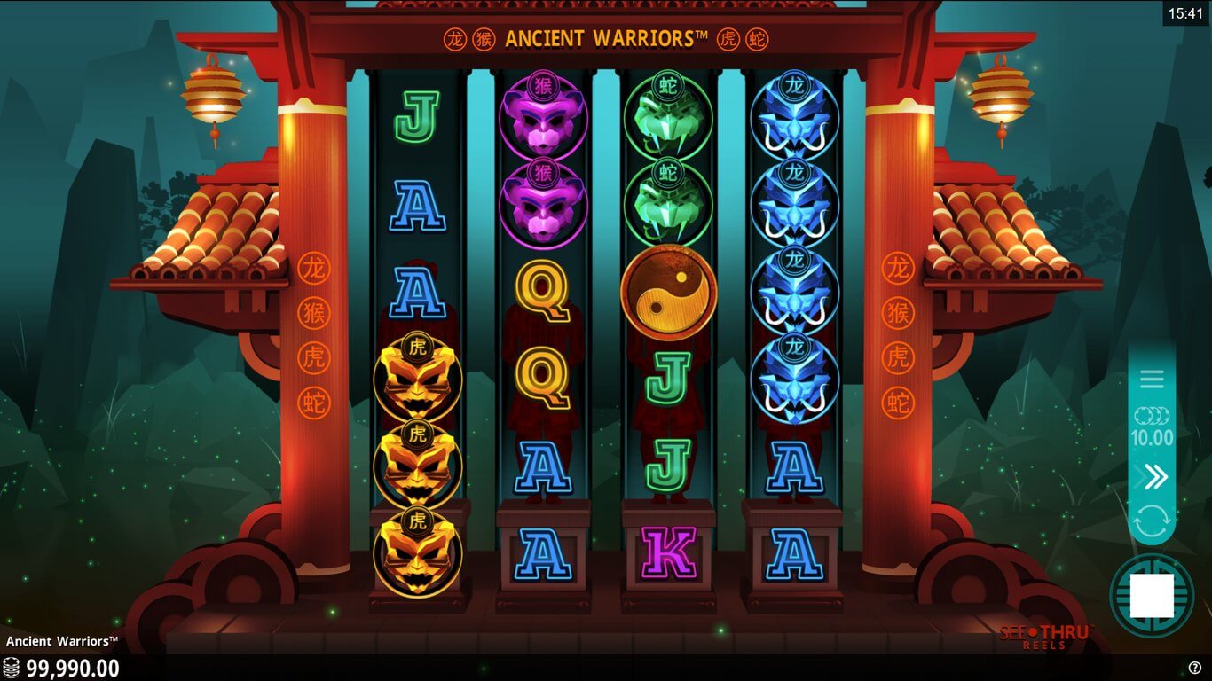 Ancient Warriors Slot Gameplay