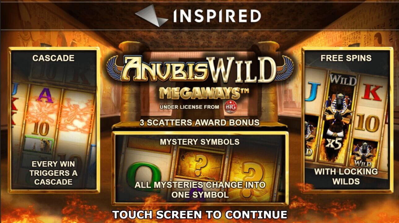 Anubis Wild Megaways Slot Bonus