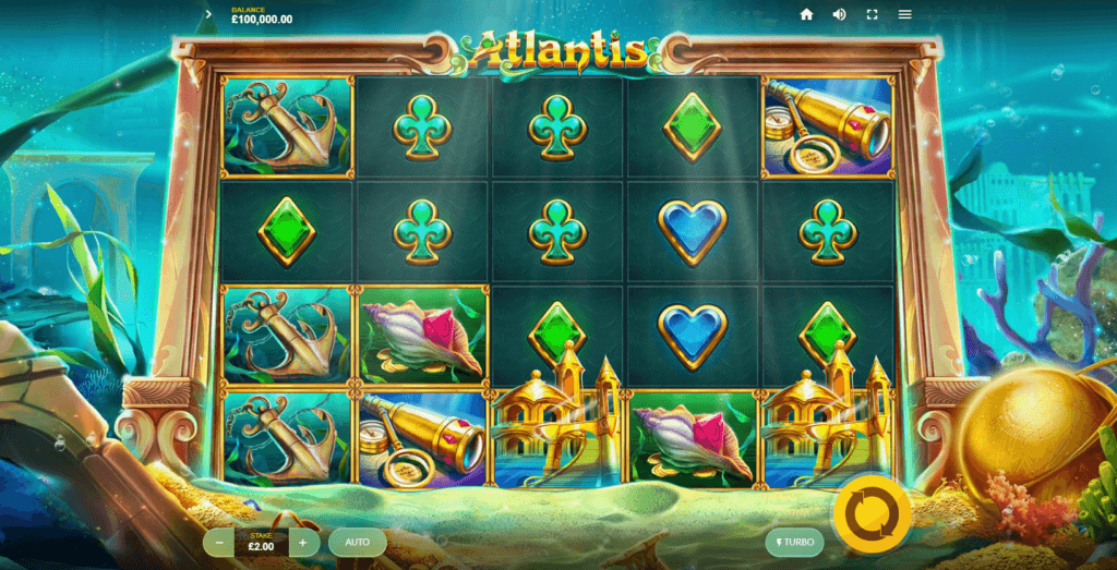 Atlantis Slot Gameplay