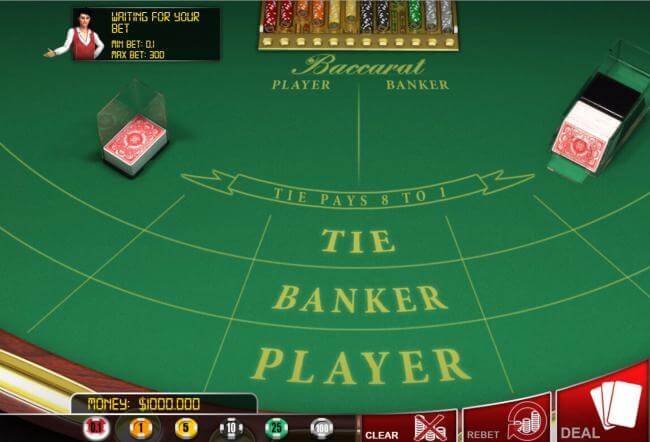 Baccarat Gameplay