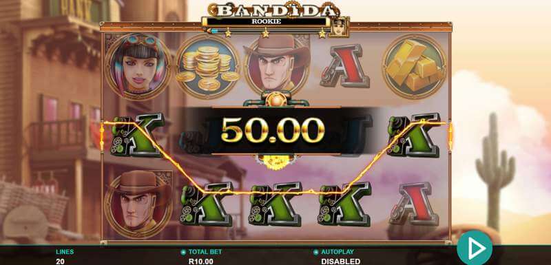 Bandida Slot Bonus