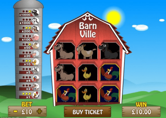 Barn Ville slots game gameplay