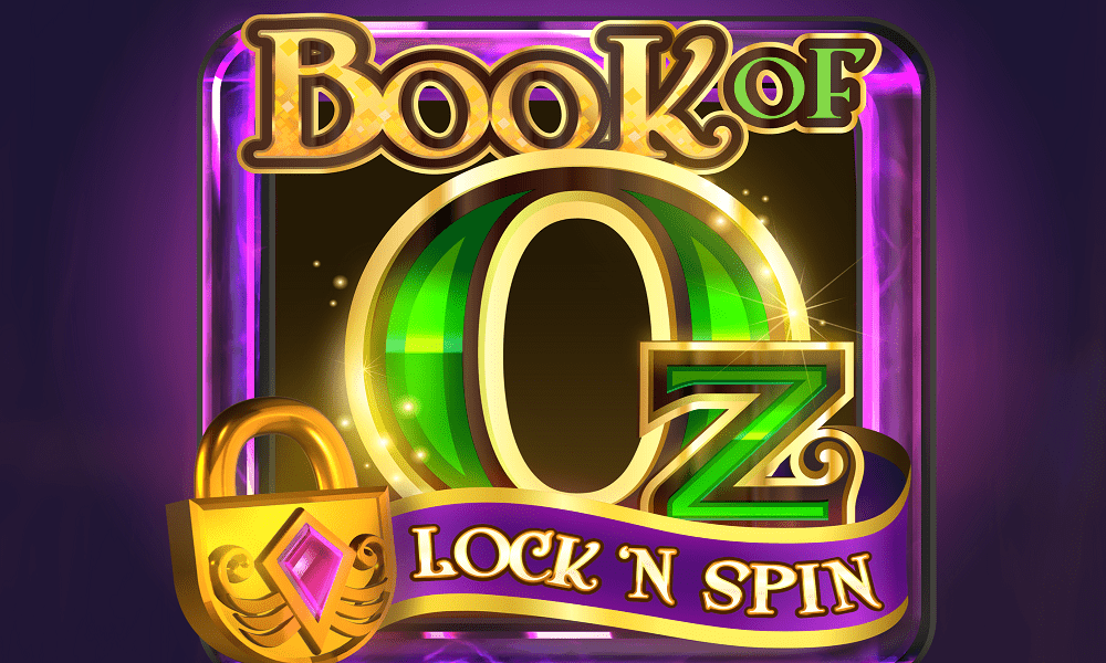 Book of Oz Lock N Spin logo casino