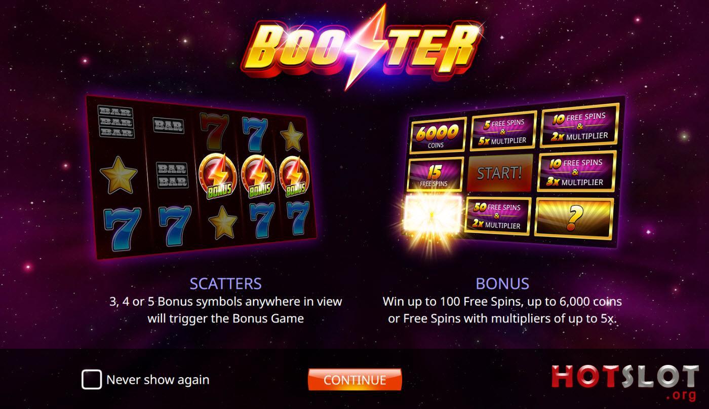 booster bonuses