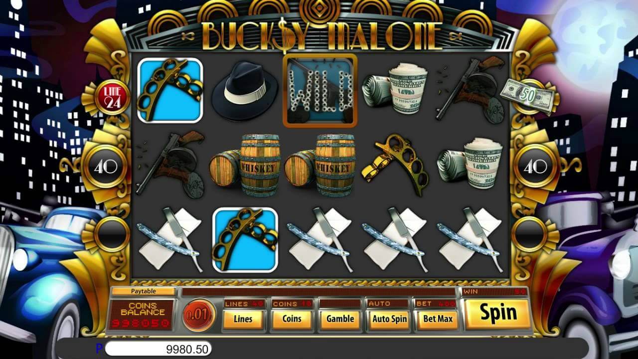 Bucksy Malone Slot Bonus