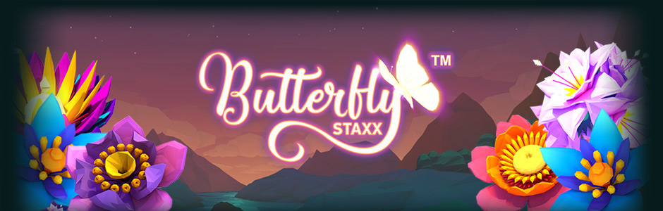 Butterfly Staxx Slots Game Logo