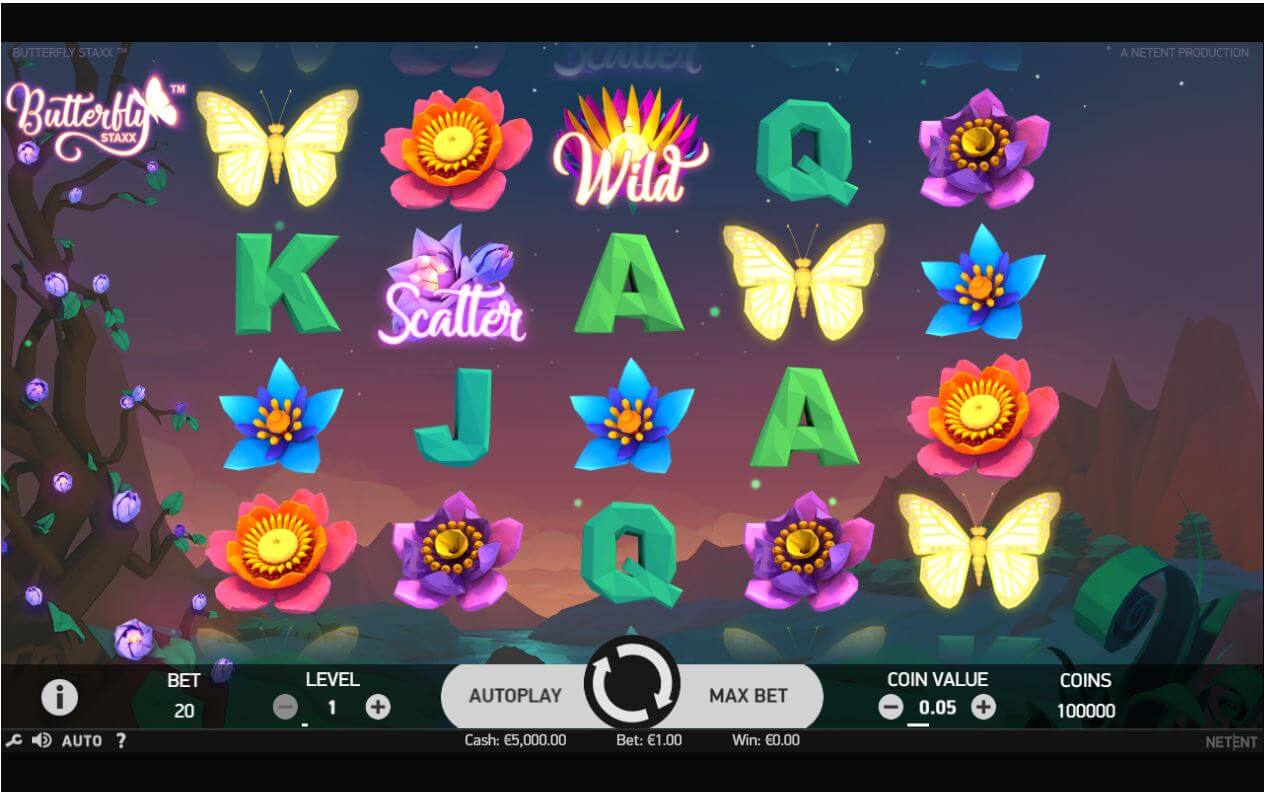 Butterfly Staxx 2 Slot Bonus