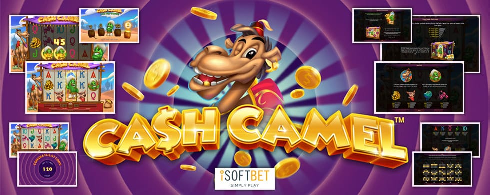 cash camel slots game logo