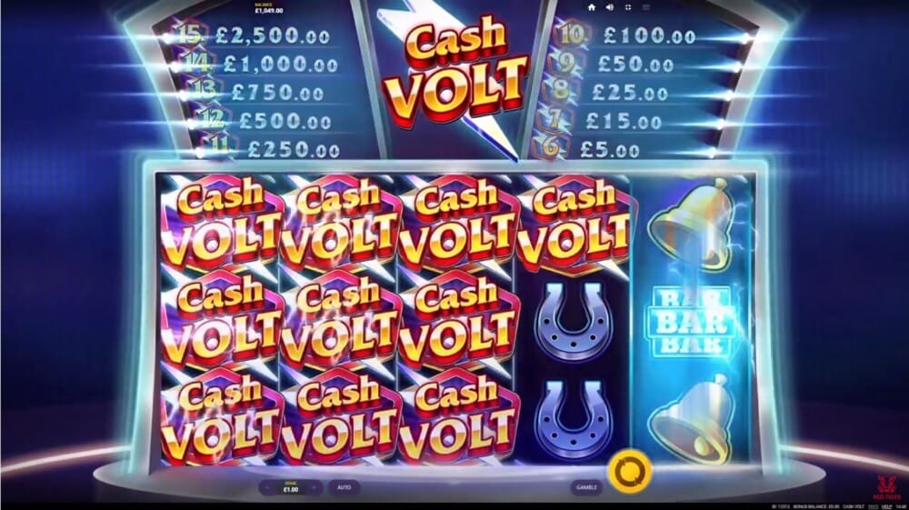 Cash Volt Slot Bonus