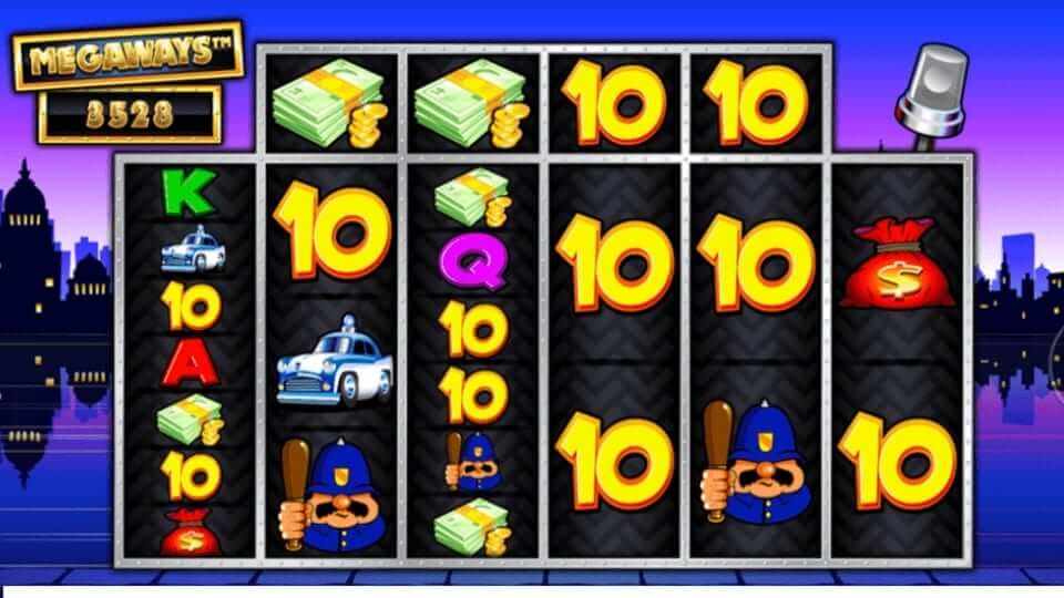 Cops n Robbers Megaways Slot Gameplay