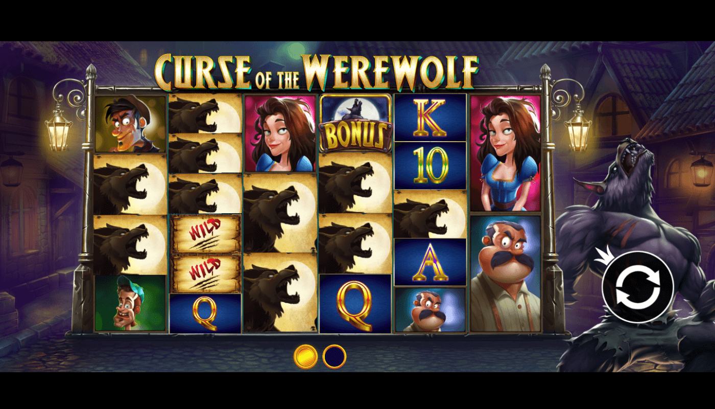 Curse of the Werewolf Megaways Slot Gameplay