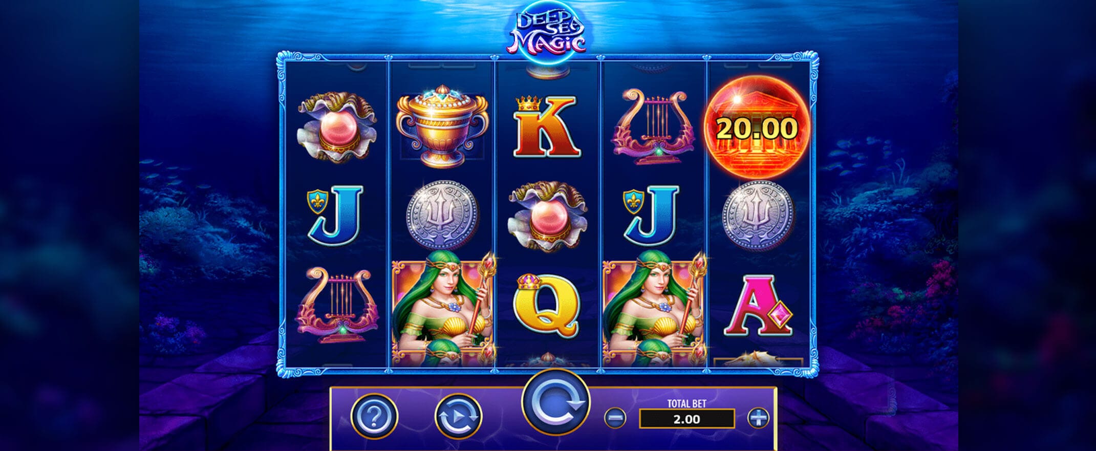 Deep Sea Magic Slot Gameplay