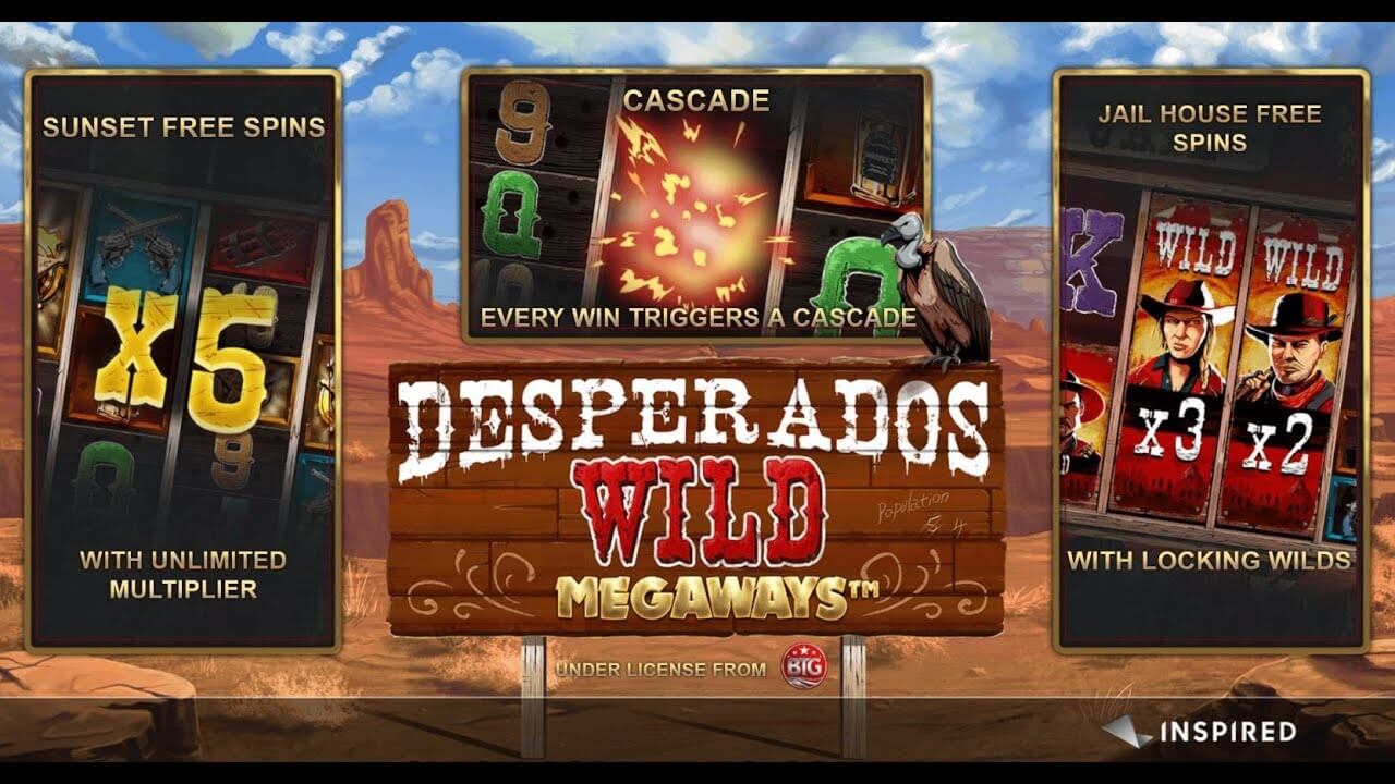 Desperados Wild Megaways Bonus