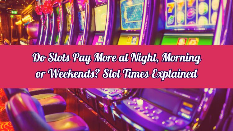 Do Slots Pay More at Night, Morning or Weekends? Slot Times Explained