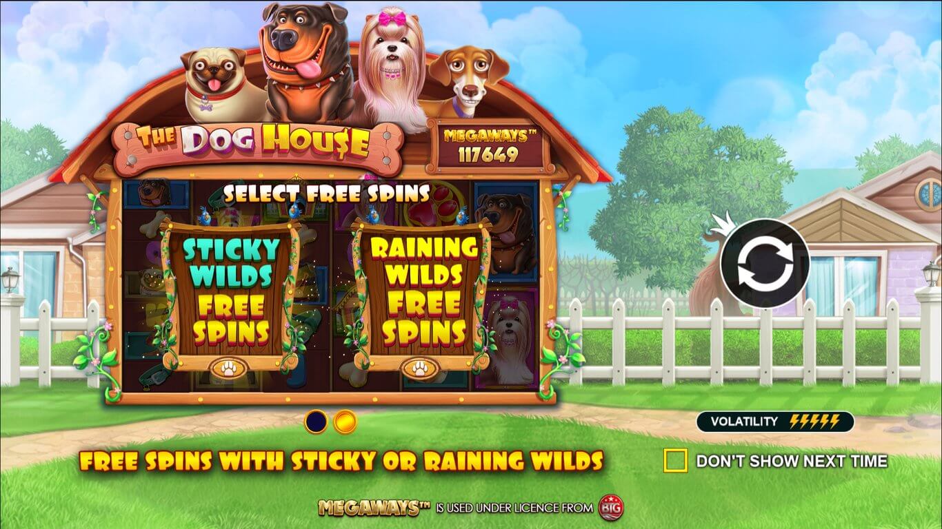 Dog House Megaways Slot Bonus