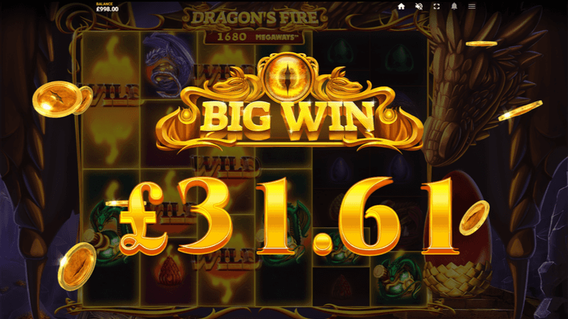 Dragon-s-Fire-megaways big winSlot