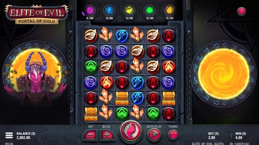 Elite Of Evil Portal Of Gold Slot Bonus