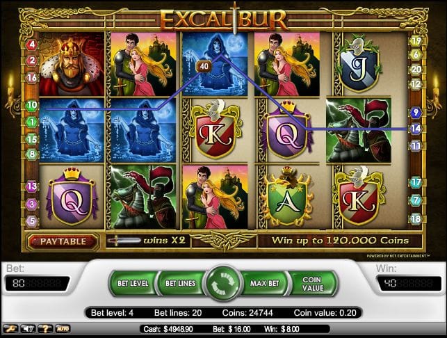 Excalibur Gameplay