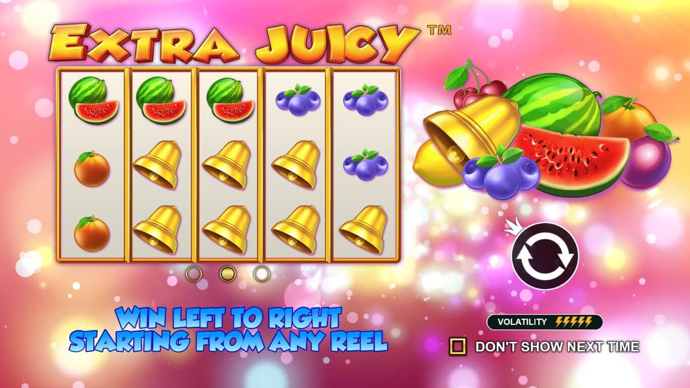 Extra Juicy Slot Bonus