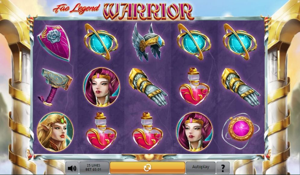 Fae Legend Warrior Jackpot gameplay