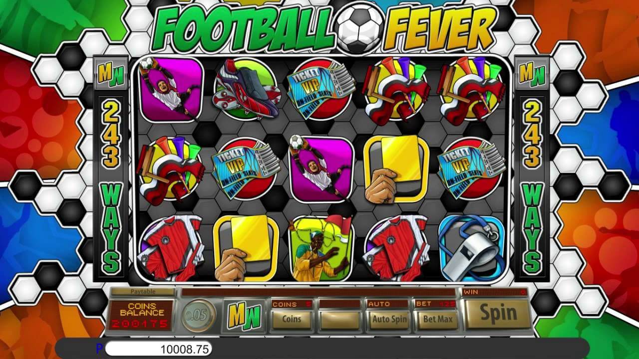 Football Fever Slot Gameplay