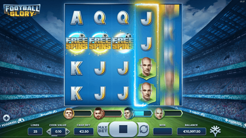 Football Glory Slot Bonus