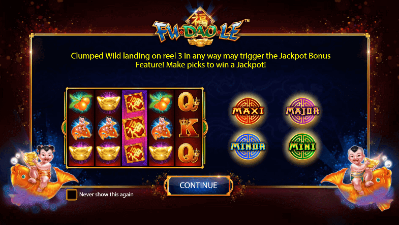 Fu Dao Le Slot Bonus