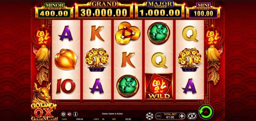 Golden Ox Slot Gameplay