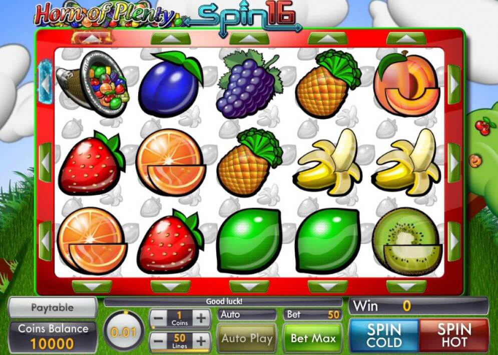 Horn Of Plenty Slot Bonus