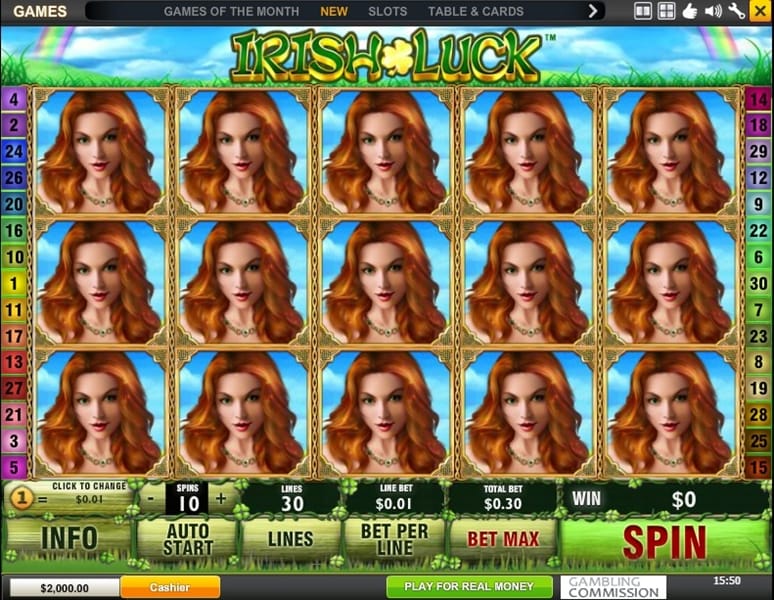 Irish Luck Jackpot Gameplay