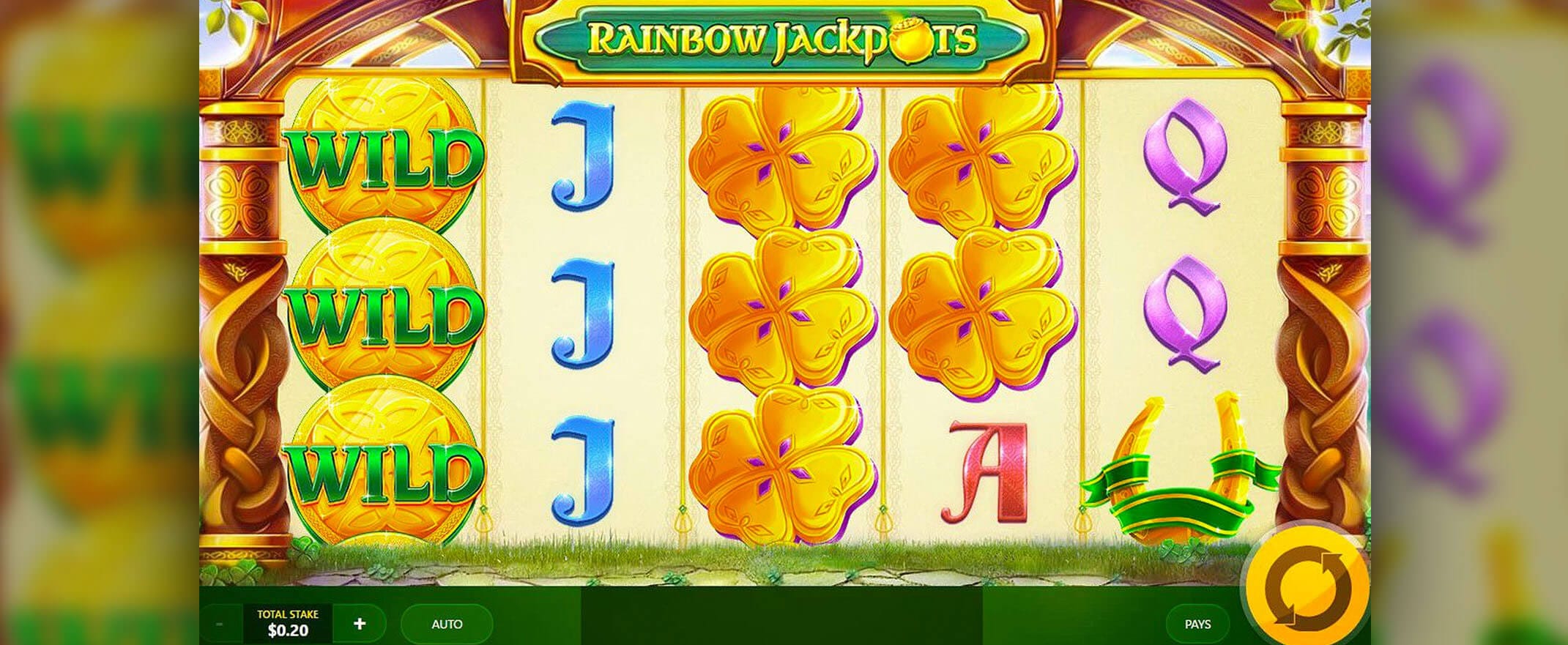 Rainbow Jackpots Slots Online