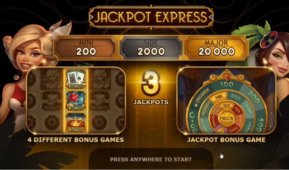 Jackpot Express Slot Bonus