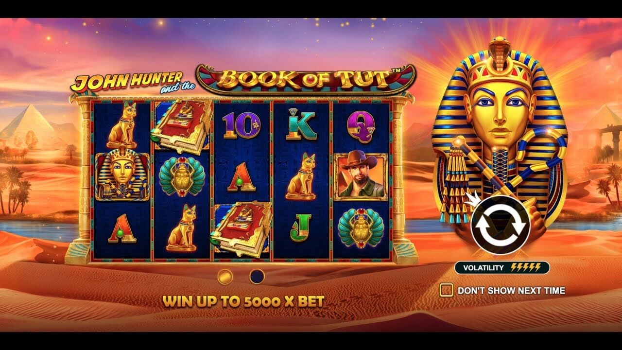 John Hunter and the Book of Tut Slot Bonus